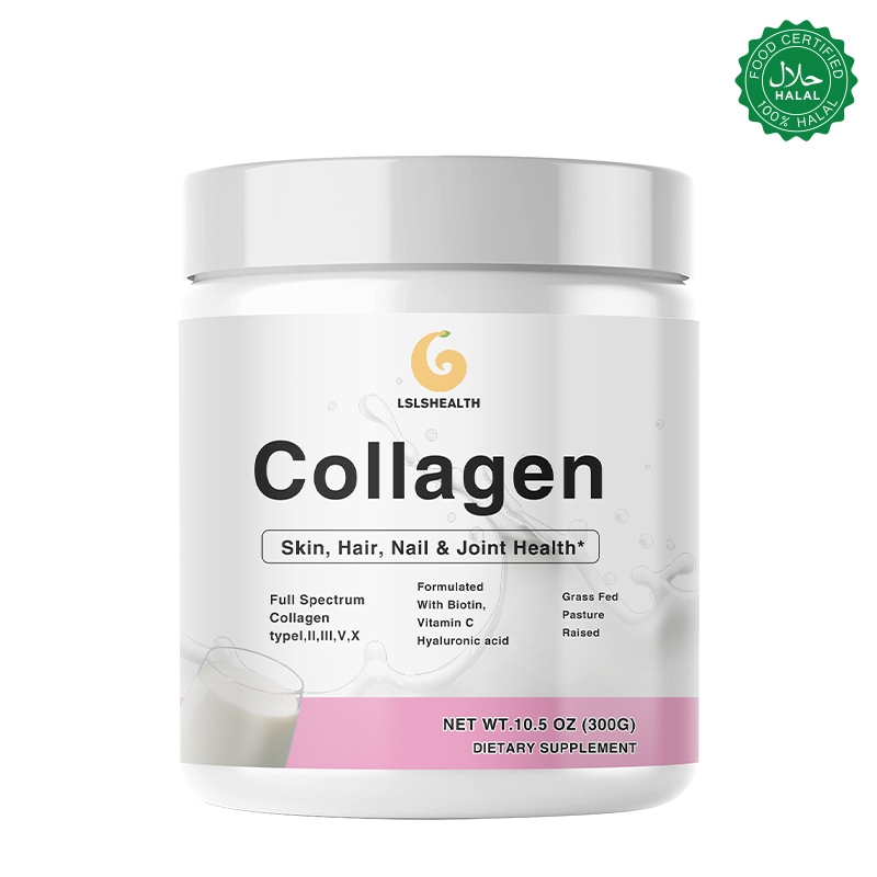 Vitamin C Powder - 멀티 콜라겐 파우더, 타입 I, II,