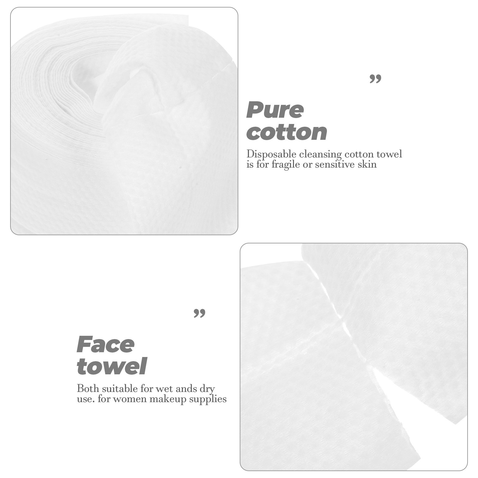 60개입 면 소재 페이스 클리너 일회용 페이셜 타월 민 - Skincare Gentle 리뷰 및 가격