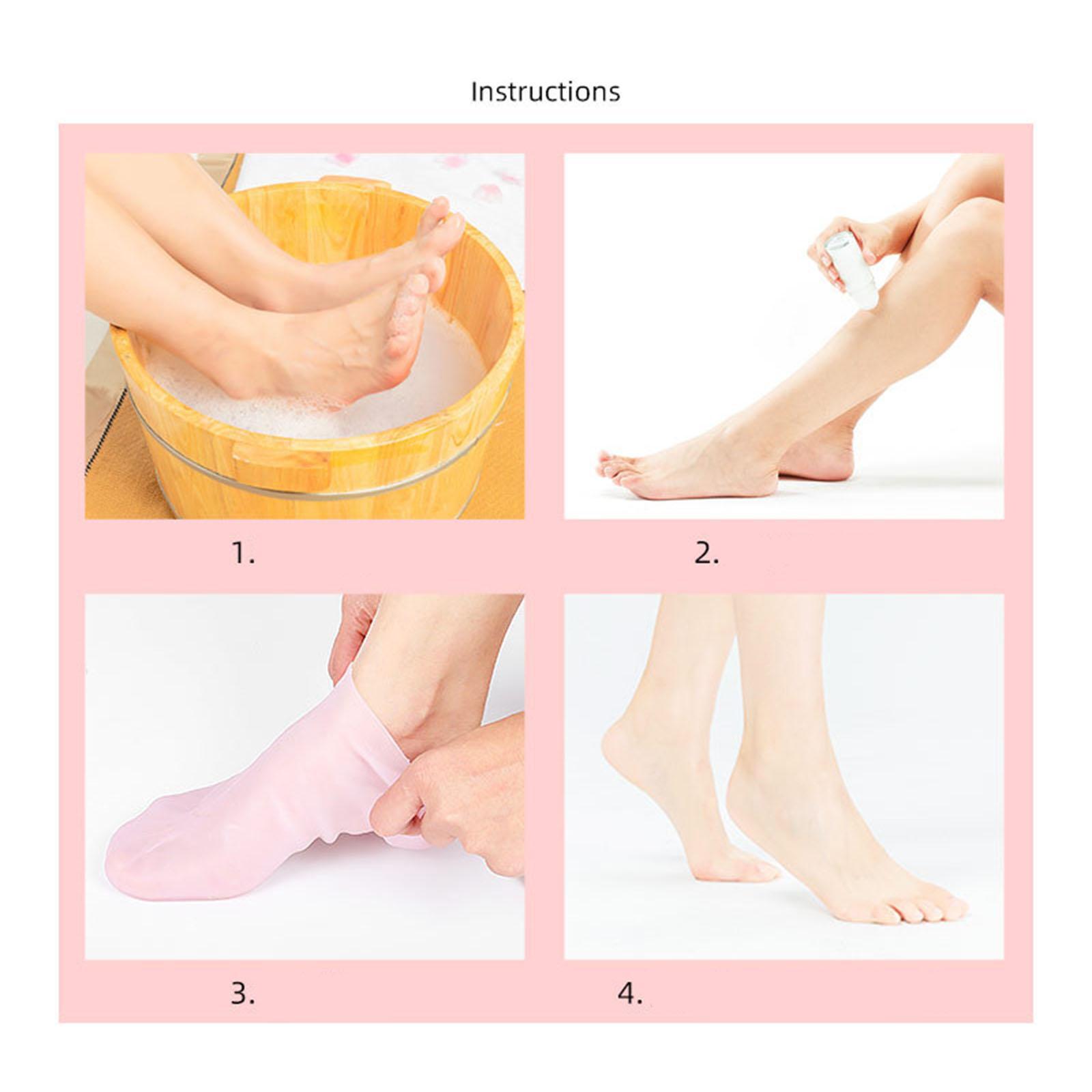 부드러운 실리콘 젤 양말 발가락 양말 보호 발 관리 보 - Xl Skincare 리뷰 및 가격