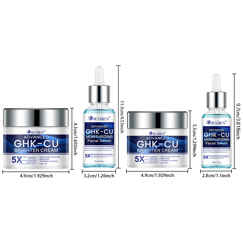 수야룬 GHK-CU 크림 & 세럼 - 안티에이징 페이셜 - Skincare Gentle 리뷰 및 가격