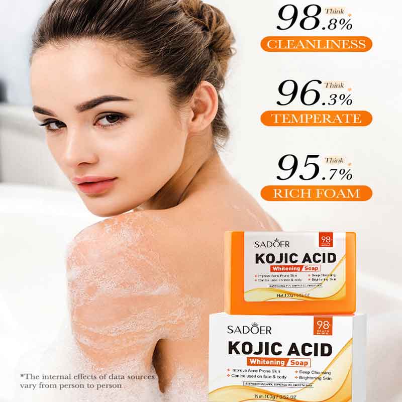 수제 화이트닝 비누 스킨 케어 딥 클리닝 모이스춰 라이 - Kojic Acid Soap 리뷰 및 가격