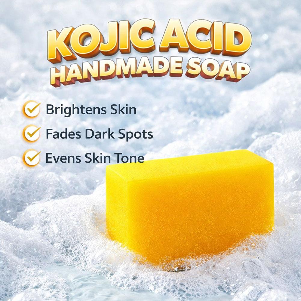 3.53oz 코직산 비누 수제 비누, 콜라겐과 비타민  - Kojic Acid Soap 리뷰 및 가격