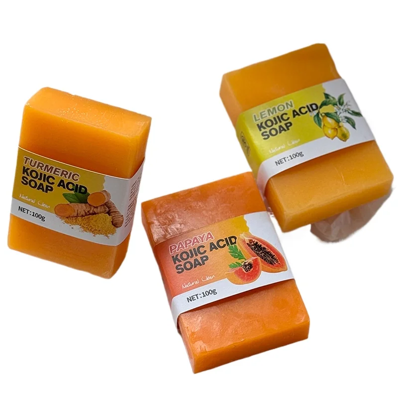 수제 코직산 비누 (에센셜 오일 함유), 피부 미백 및 - Kojic Acid Soap 리뷰 및 가격